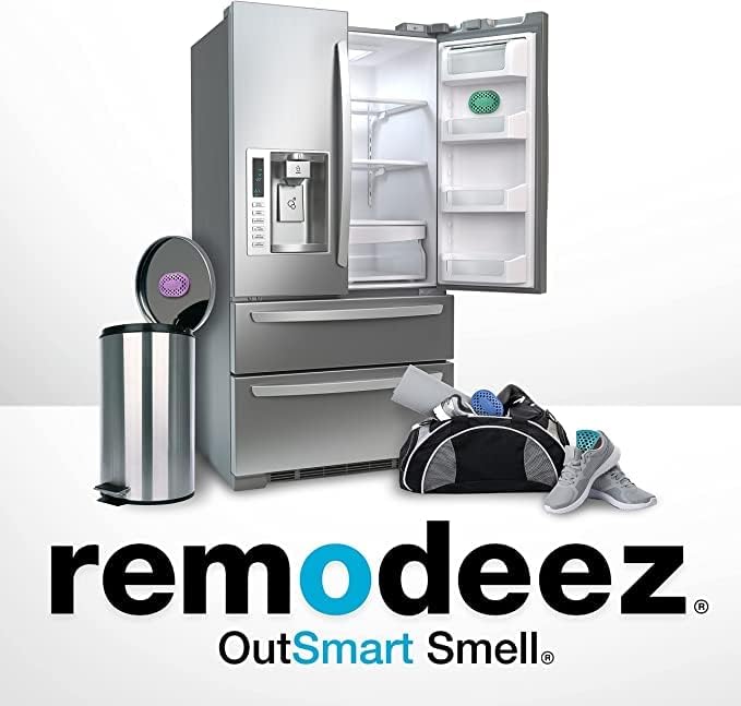Remodeez Refrigerator Deodorizer - Activated Charcoal Bags | Odor & Moisture Eliminator
