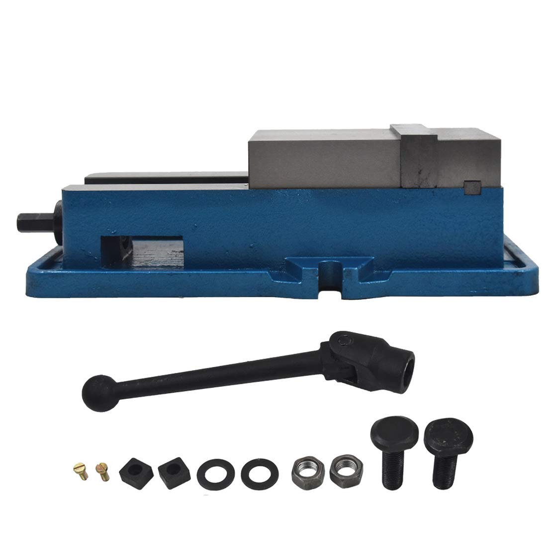 WFLNHB 6 x 6.3" Accuracy Mill Vise without Base Replacement for Milling Shaping and Drilling Machines