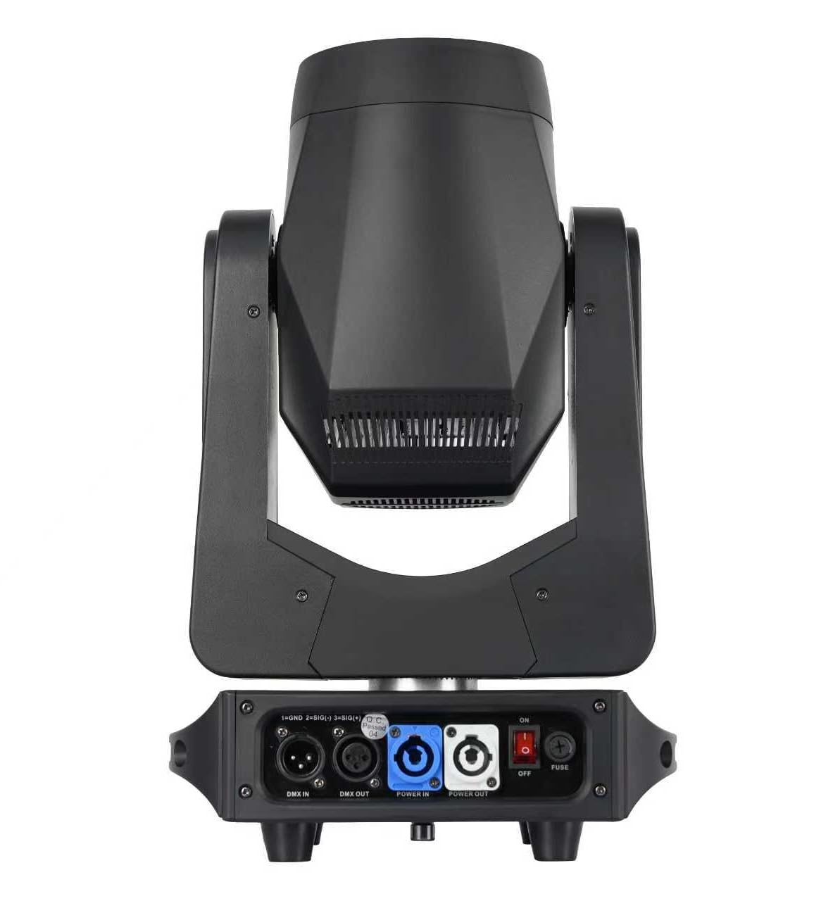 LED 200W Beam Moving Head Light with (6+12+24 combinable Effects),13 Patterns (3 Glass Images)+White Light (1)