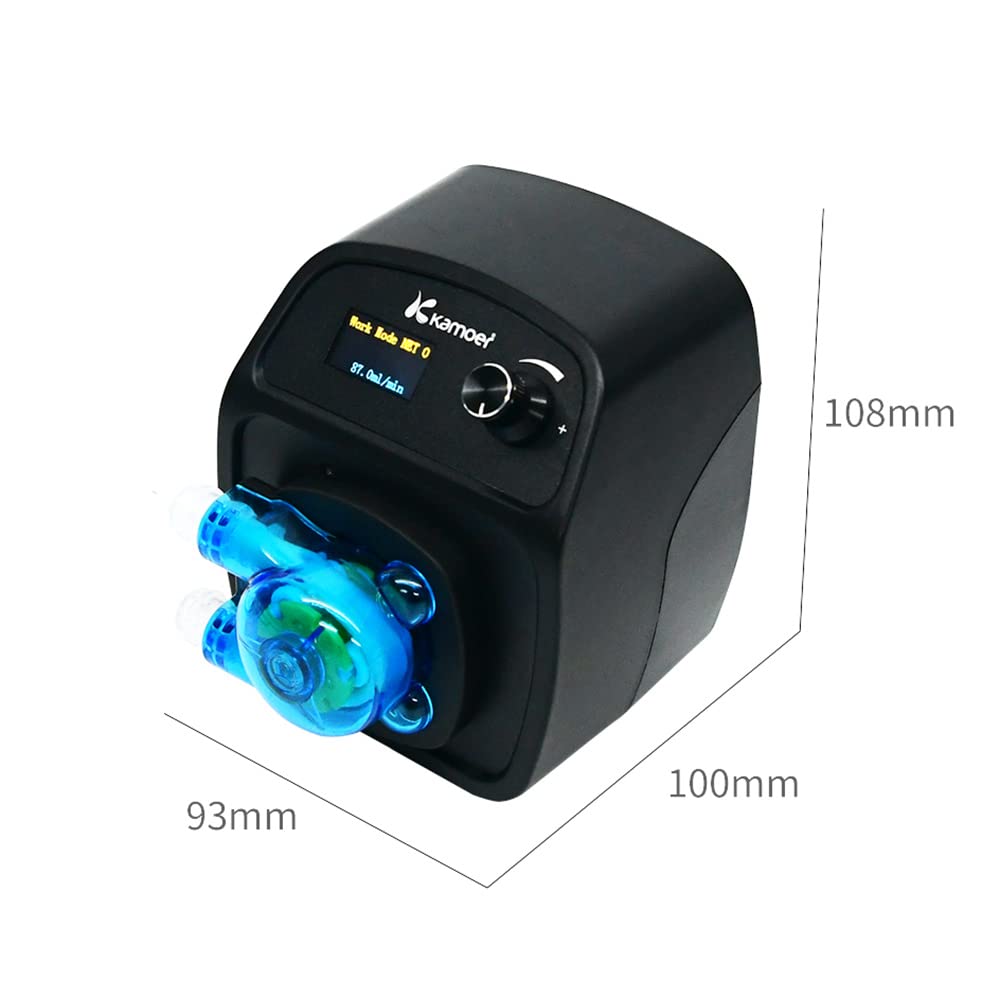 Kamoer X1 PRO-T2 small programmable auto aquarium dosing pump 24V 110 ml/min calcium pump wifi control low flow stepper motor adjustable peristaltic pump