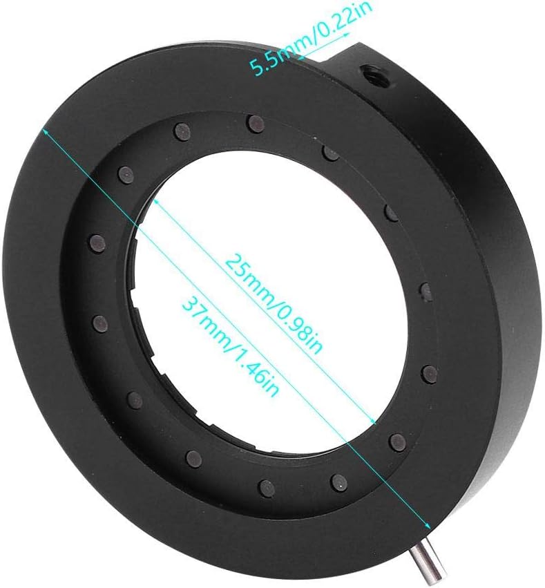 Voluxe System(SK25 Microscope Aperture, Iris Diaphragm, Stable Compact Iris Practical Light Transmission For Optical