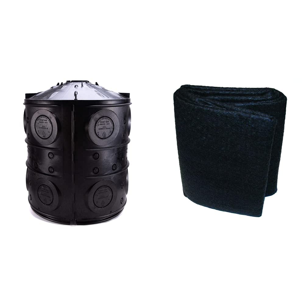 NDS Flo Stormwater Dry Well System Kit with Filter Fabric Wrap
