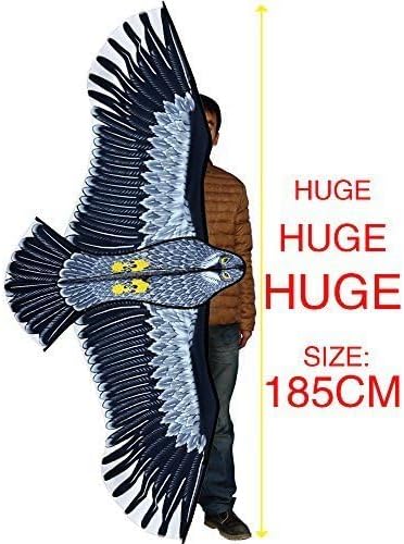 HENGDA KITE-Strong Eagles!Huge Beginner Eagle Kites for Kids and Adults.74-Inch