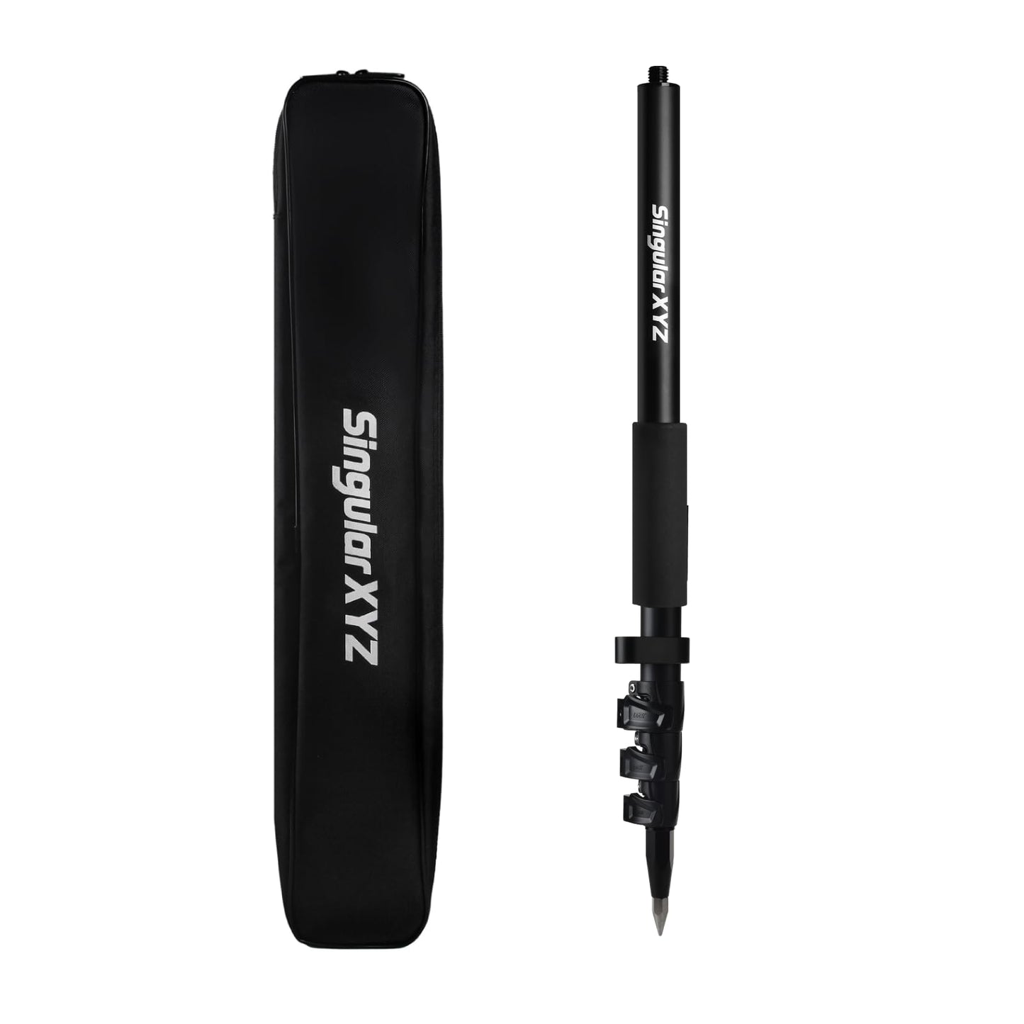 SingularXYZ Aluminum GPS Rover Rod Telescopic Survey Pole for Land Surveying & Engineering – RTK GPS/GNSS Accessory for Surveying and Measuring Poles(5.91ft/1.8m)