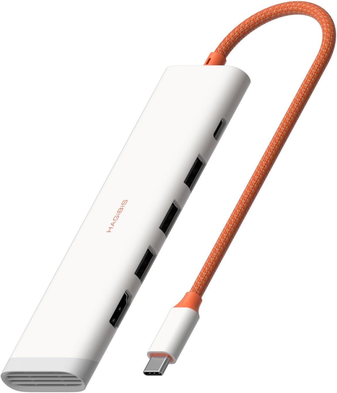 Hagibis 5 1 4K@60Hz USB3.0 3 100W (KZWN01H) USB-C Hub, in Multiport USB C Splitter Ultra Slim Heat Dissipation Docking