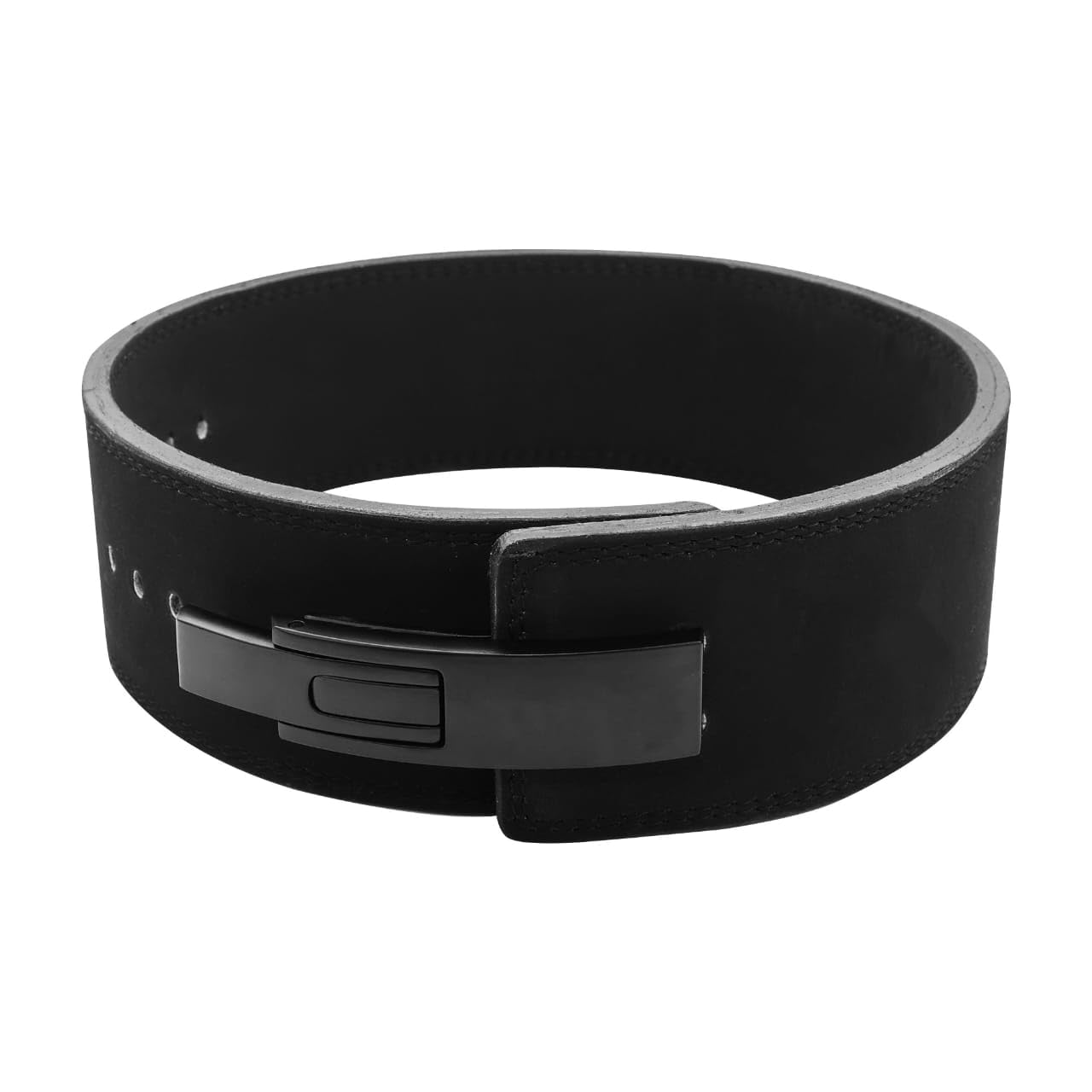 Flexz Fitness Lever Weight Lifting Belt Leather - 10MM 13MM Powerlifting Gym Belts for Men & Women - Lower Back Support for Weightlifting Deadlifts Squats Heavy Duty IPF Bodybuilding
