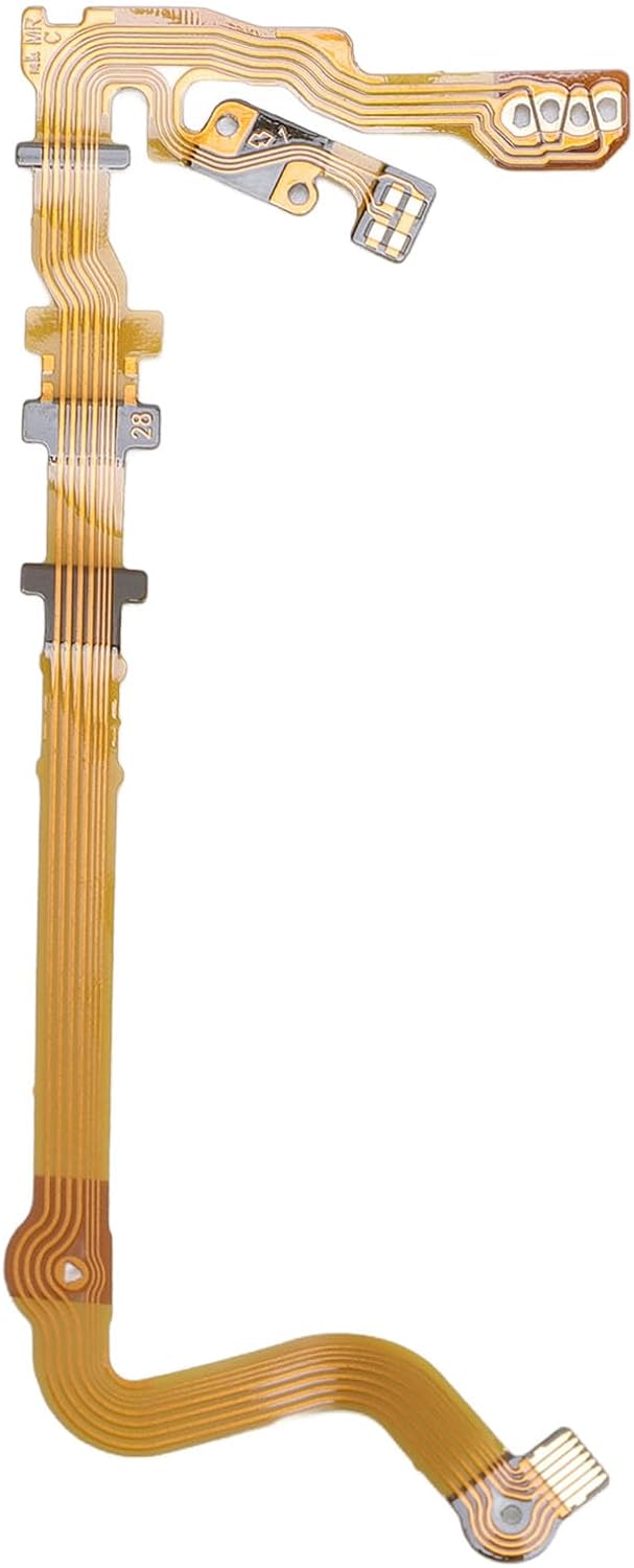 ZDETGU 15 45mm Lens Aperture Cable, Repair Replacement Part with Flexible Printed Circuit Board, for EF M Mirrorless