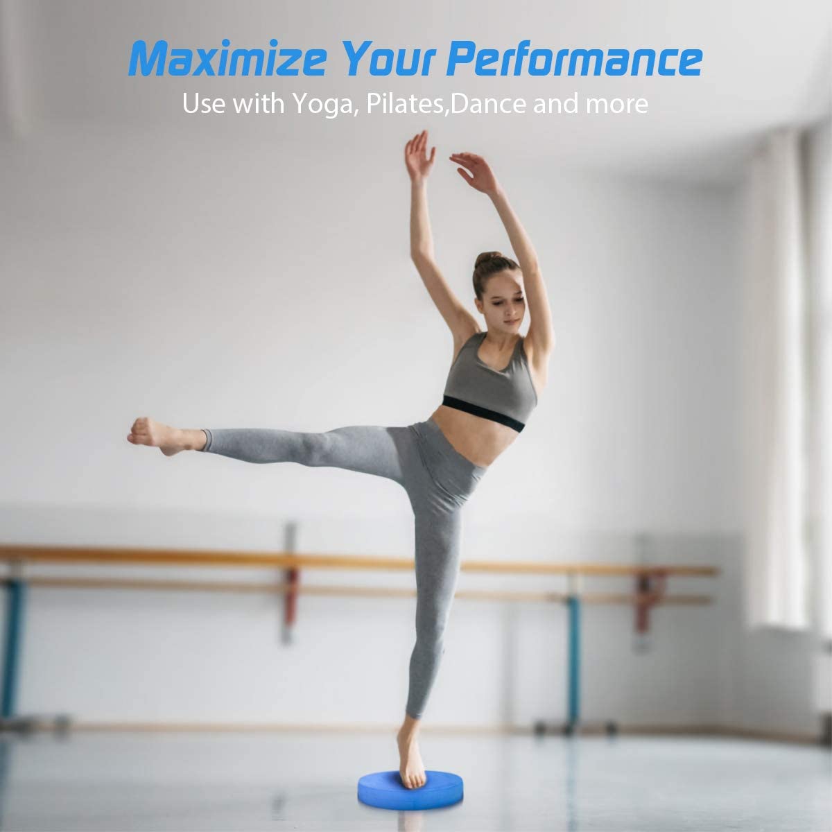 Foam Balance Pad,5BILLION Stability Pad for Physical Therapy,Non-Slip Exercise Balance Pad for Balance workouts,Yoga Knee Pad for Gym Fitness Stretching Pilate