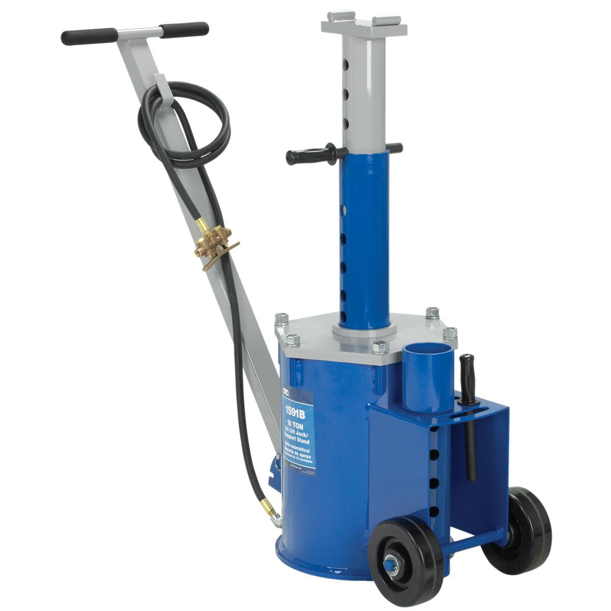 OTC 1591B 10-Ton Combination Air Lift & Stand
