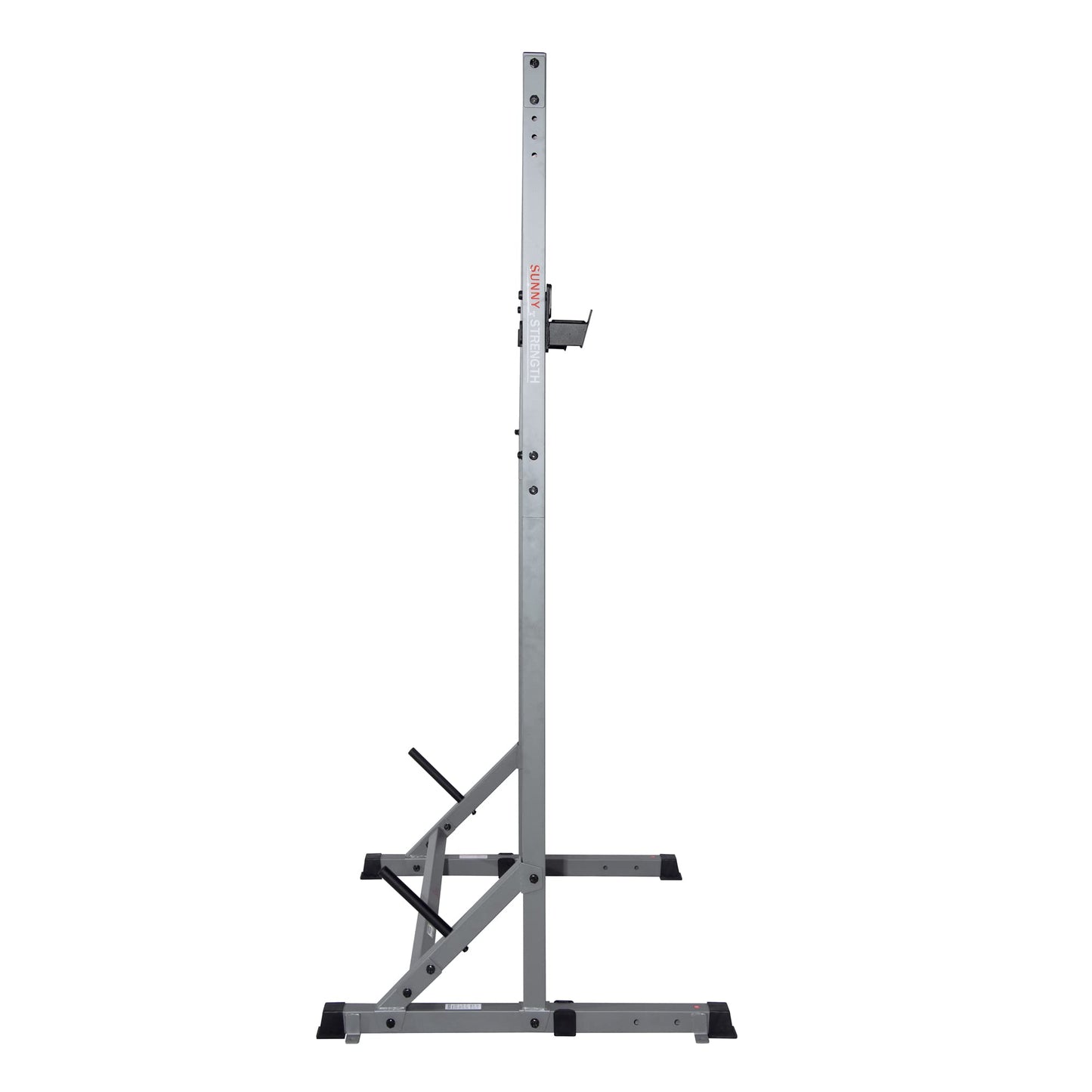 Sunny Health & Fitness Squat Stand Power Rack for Weightlifting - Multifunction Bench Press Squat Rack with Adjustable Pull Up Bar for Home Gym - SF-XF922059