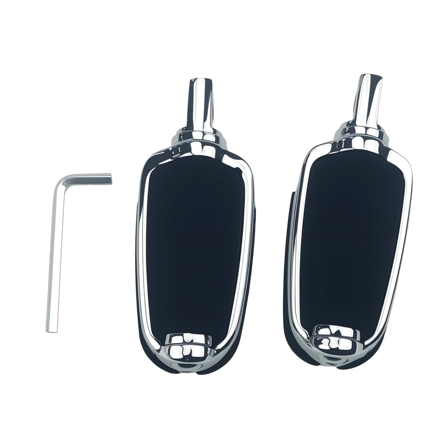 Motorcycle Highway Pegs Passenger Slipstream Footpegs Male Mount Foot Rest Pedal Fit Harley Touring Street Glide Road King Road Electra Glide Sportster Dyna Softail