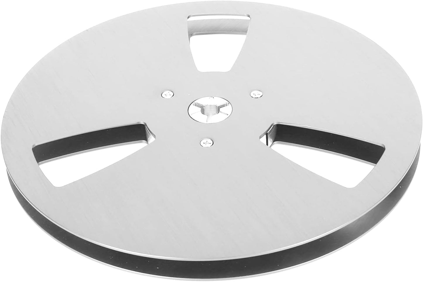 1/4 7 Inch Empty Tape Reel, Open Reel Audio Aluminum Alloy Takeup Reel for TEAC, Universal Open Reel Sound Tape Empty