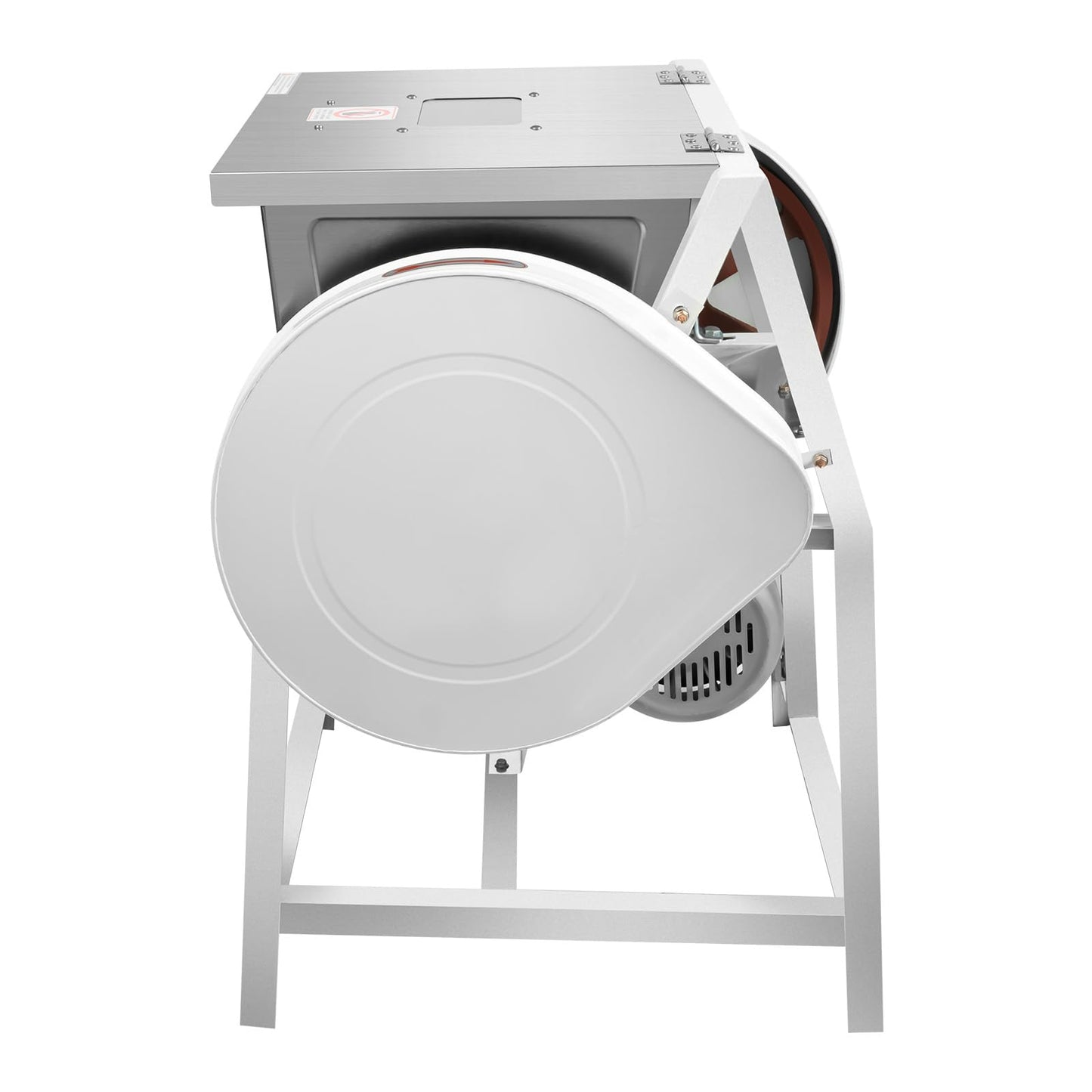 Commercial Dough Mixer Big Electric Flour Mixing Machine 1500W 30QT Large Capacity Heavy Duty Dough Kneading Machine with 90° Tilt Bowl, Dual Rotation for Bakeries, Pizzerias, Restaurants