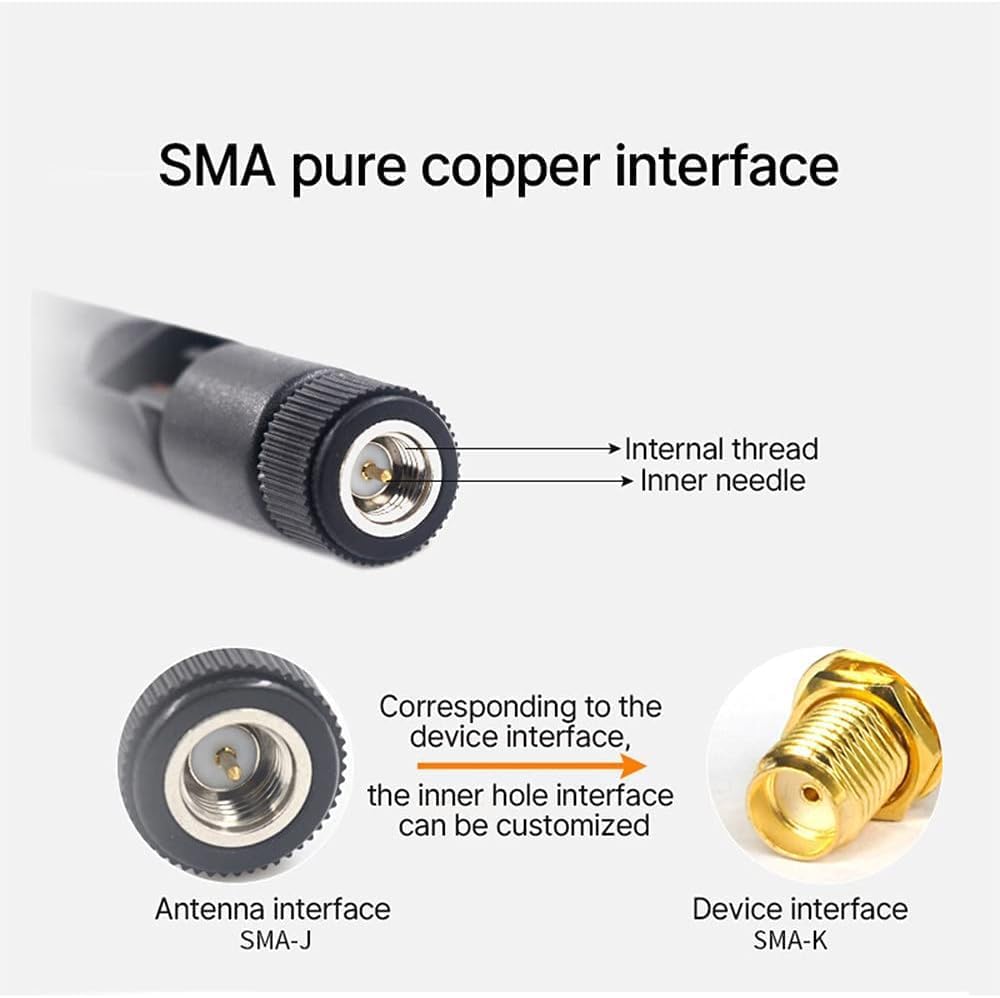 Generic 4dBm 868MHz 900MHz 915MHz Rabbit-Labs Antenna SMA Male Connector Compatible with Meshtastic. LoRa, Helium