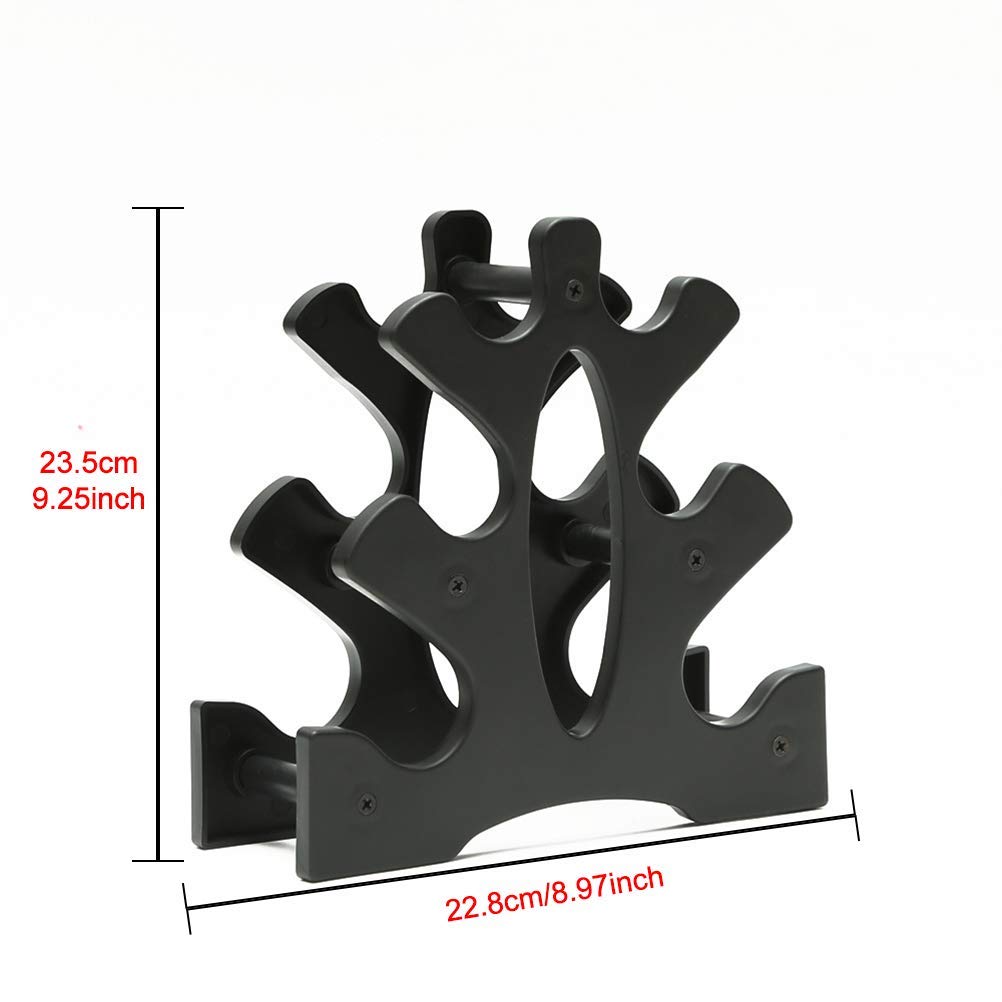 Dumbbell Rack Dumbbell Holder Dumbbell Stand,Small Dumbbell Storage Organizer Fitness Equipment Accessories for Easy Assembly Sturdy