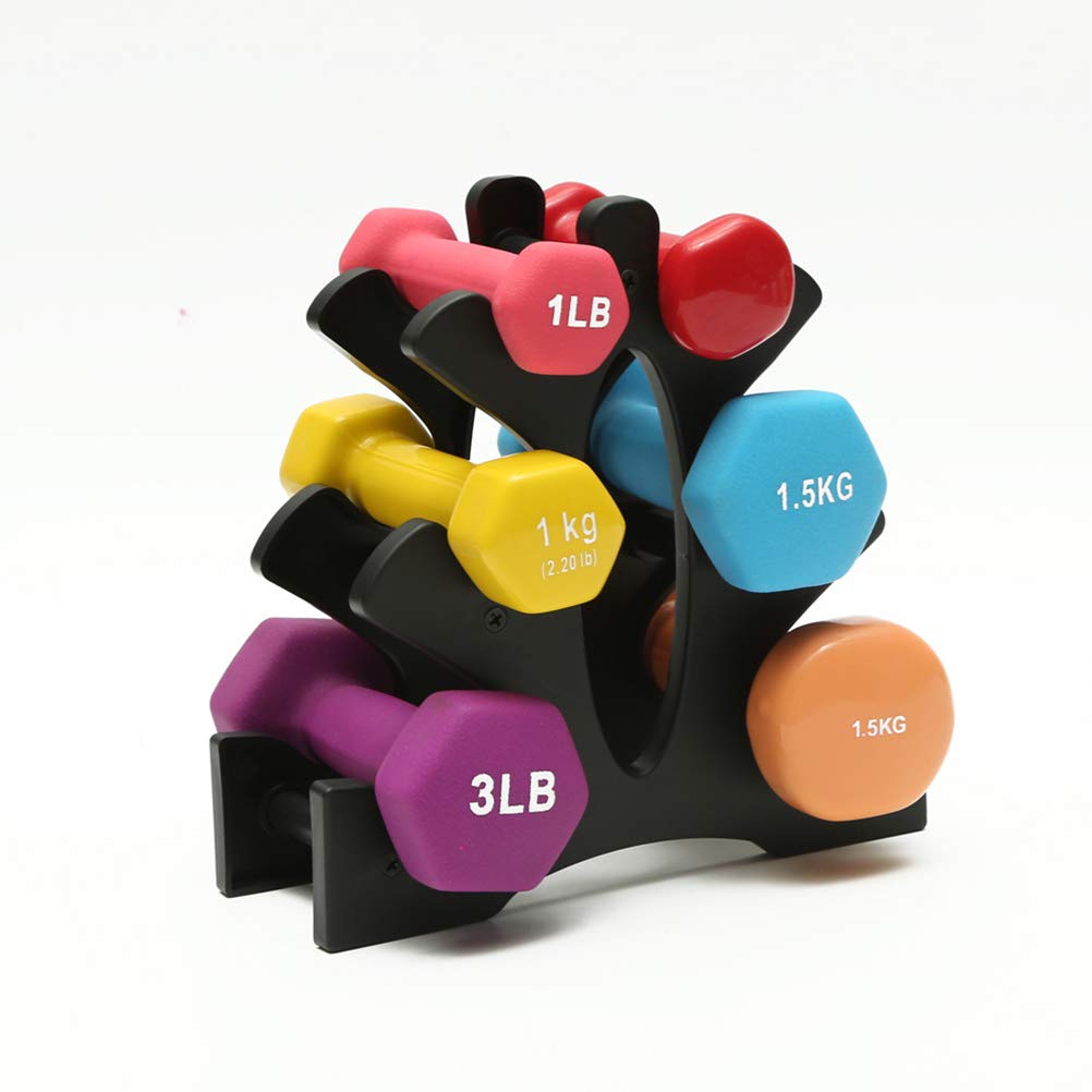 Dumbbell Rack Dumbbell Holder Dumbbell Stand,Small Dumbbell Storage Organizer Fitness Equipment Accessories for Easy Assembly Sturdy