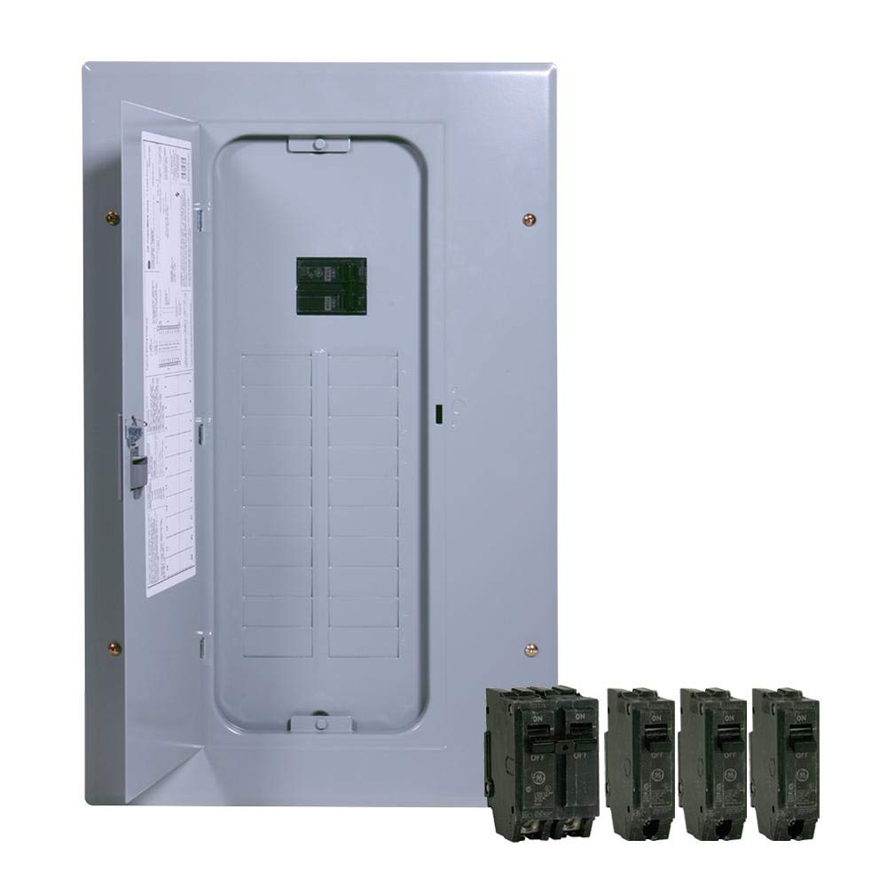 ABB TM2010CCUBK1 100A Main Breaker Load Center • PowerMark Gold Indoor Panel • 120/240V AC,20-Space, 20-Circuit, 22 kAIC • Copper Bus • Includes 3X 20A SP & 1x 30A DP Breakers • Flush/Surface Mount