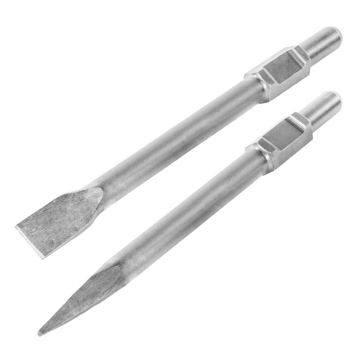 XtremepowerUS 2200W Demolition Electric Jack Hammer Chisel Heavy Duty DIY Demo Floor Scrap Cement Concrete Breaker Punch Drill Set Include (Point, Flat and Scraping Bit)
