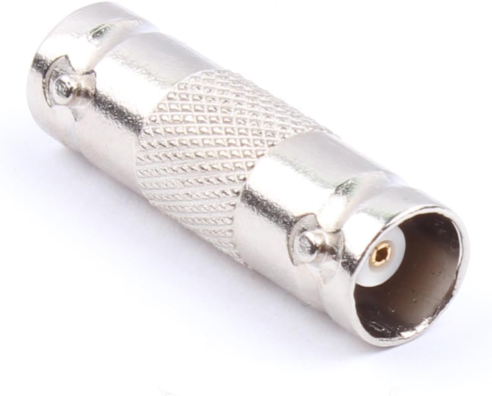 AIMHDUTY 5-Pack 5-Pack BNC Coupler Female to Female Connector and BNC Male to Male Adapter for CCTV Security Camera