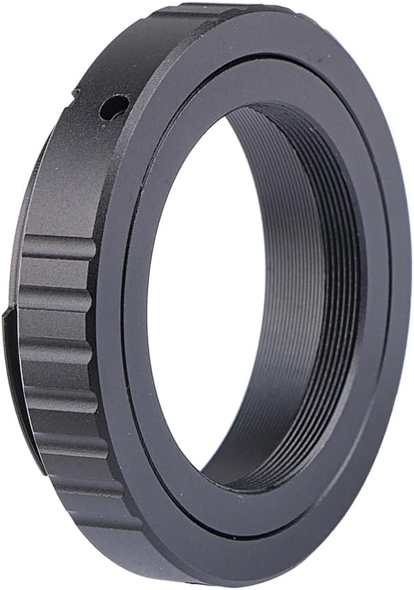 starboosa M42 T-Ring Adapter for Canon DSLR Cameras Durable Aluminum Build Ideal for Capturing Stars and Scenic