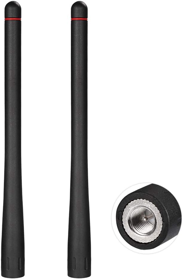 BINGFU 136-174MHz 2-Pack HX210 HX870 HX890 HX300 HX380 HX40 HX280 HX290 HX370 Handheld Marine VHF Radio Antenna Rubber