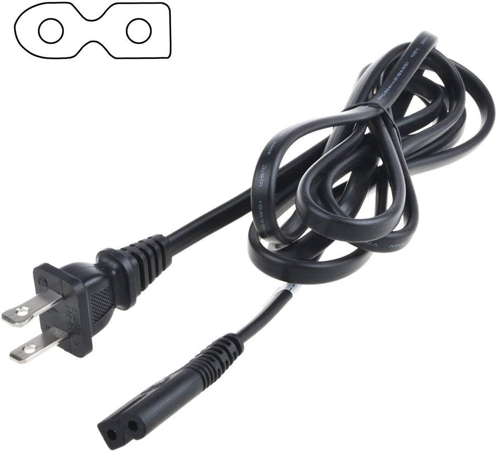 BestCH CFD-60 Cassette AC in Power Cord Outlet Socket Cable Plug Lead for Sony Digital CD Radio Stereo Player Boombox