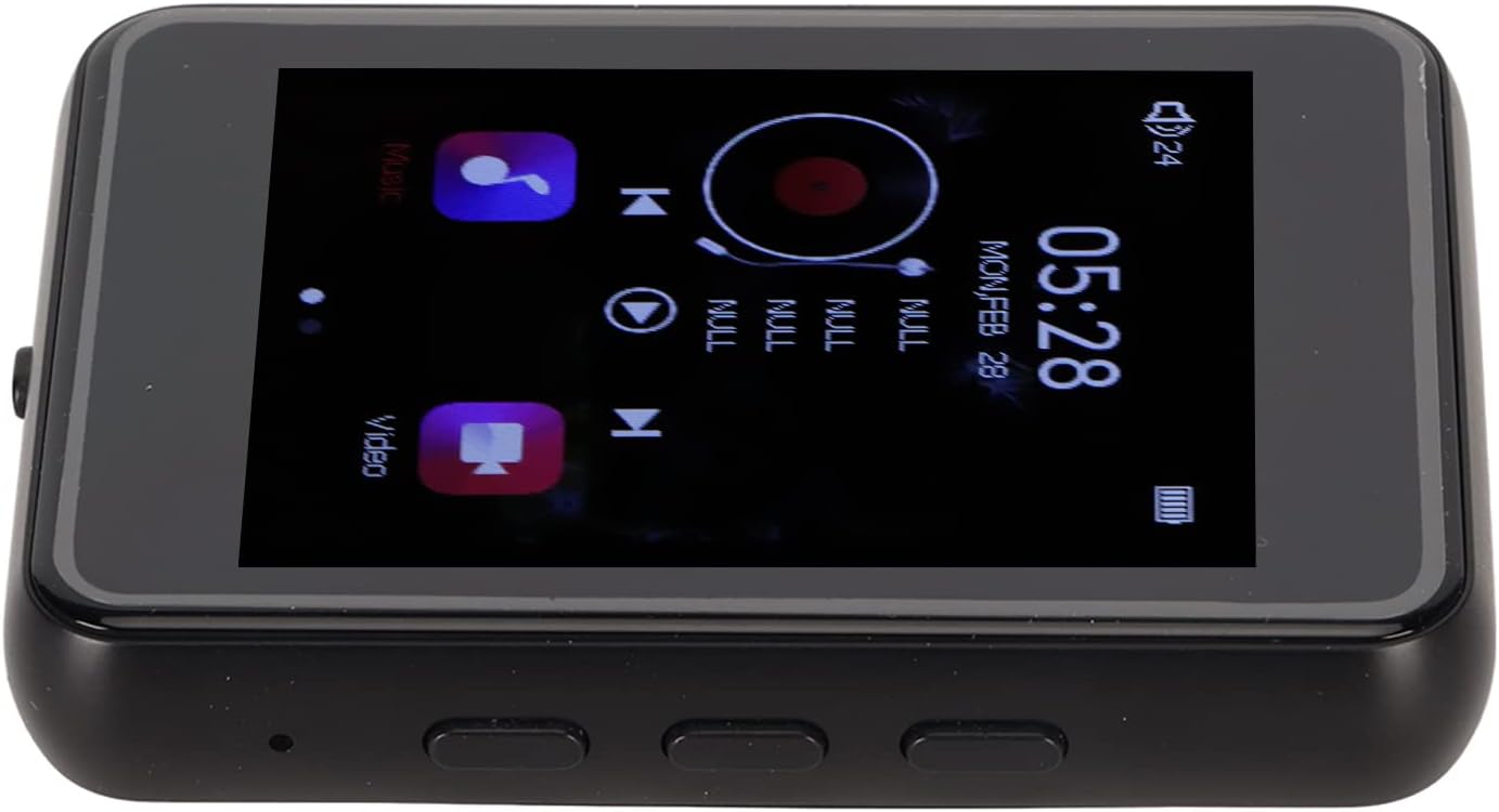 Keenso MP3 5.3, 2.4inch Player with Full Touchscreen Music Player Built in Speaker