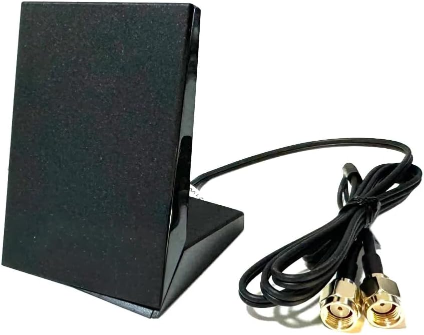XLQJVPO 2T2R 2.62ft Antenna Dual Band Wi-Fi Moving Antenna with Extension Cable for PC Desktop Computer Motherboard