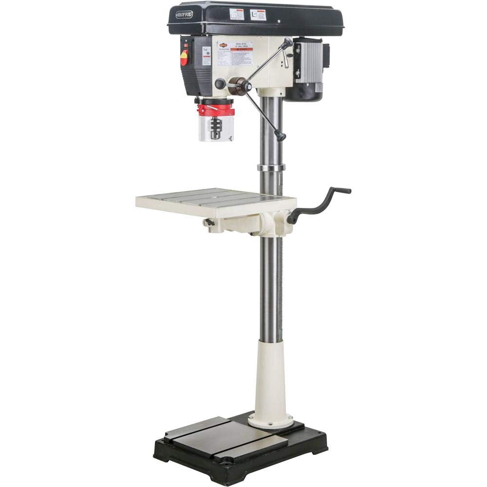 Shop Fox 20 in. 12-Speed Floor Drill Press with 5/8 in. Chuck Capacity M1039