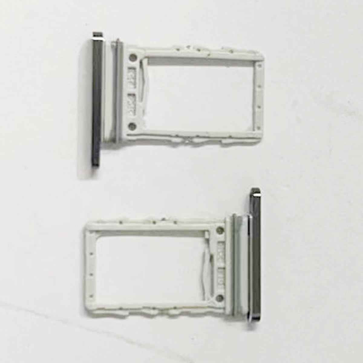 2PCS 5 for Samsung Galaxy Z Flip Replacement Sim Card Tray SD Slot Holder with Removed Tool