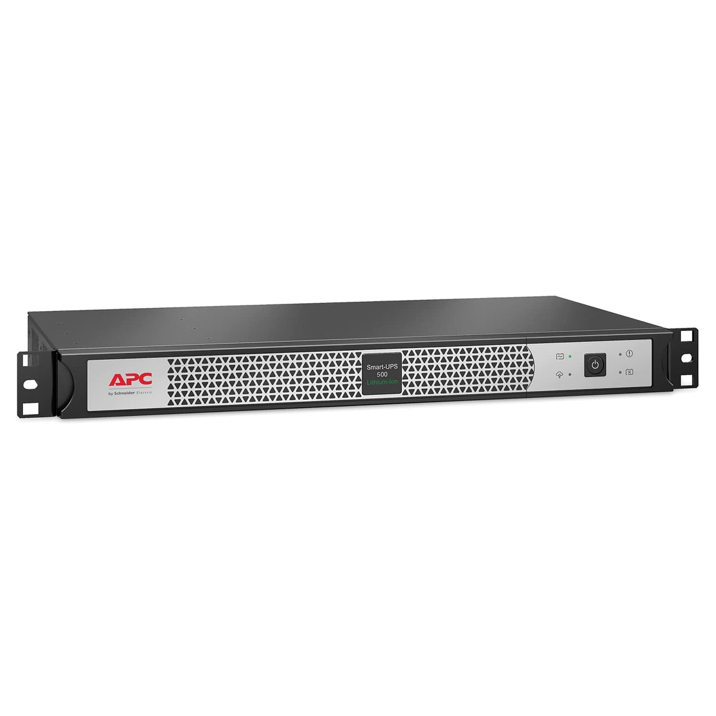 APC Smart-UPS, Lithium-ion UPS, Rackmount 1U, 120V, 4X NEMA 5-15R Outlets, SmartConnect Port, Short Depth SCL500RM1UC, Black