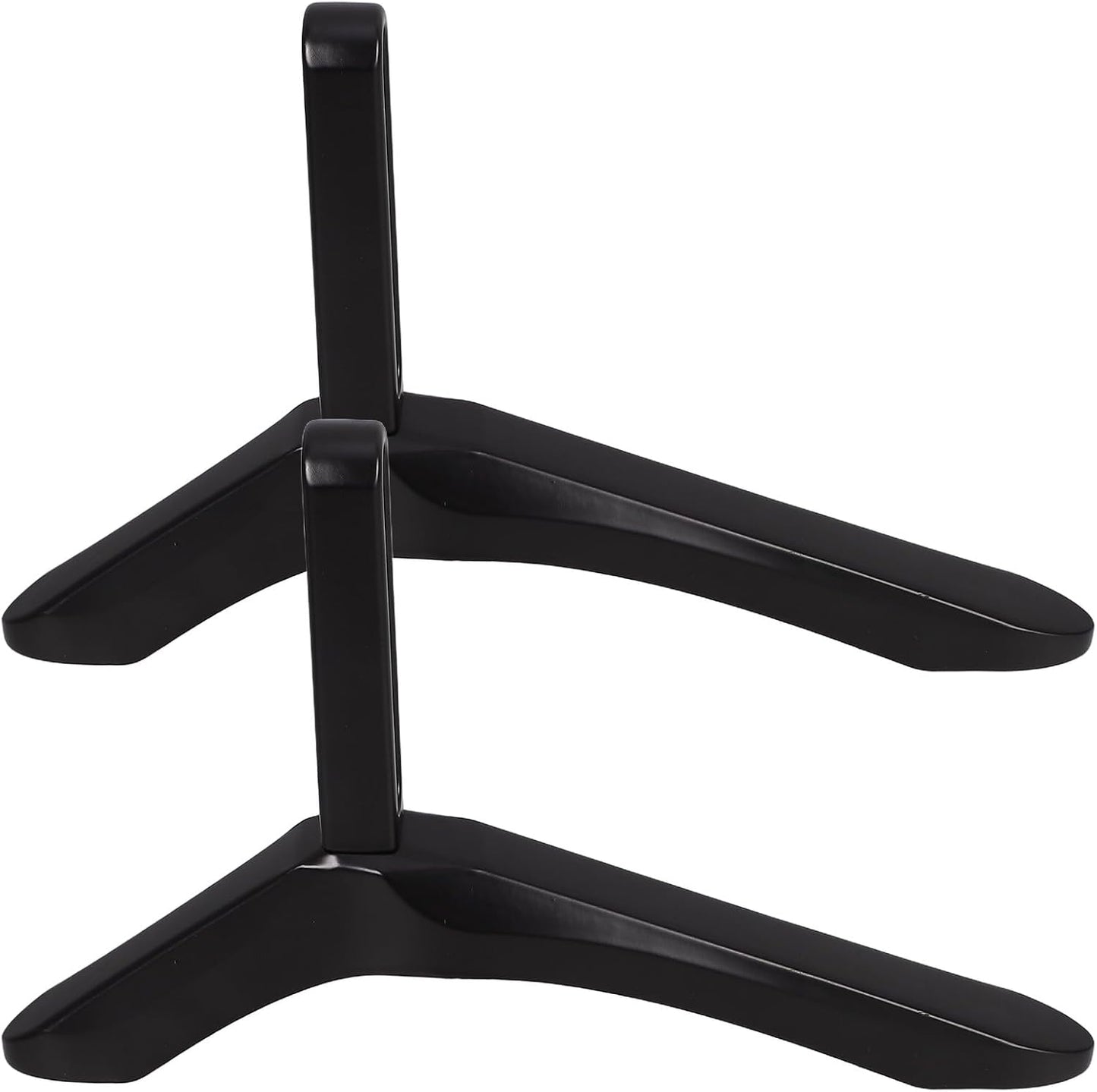 GARIOUANS Universal Tv Stand Tabletop Base with Screws Aluminum Alloy Tv Holder for Desktop Use Stable Television