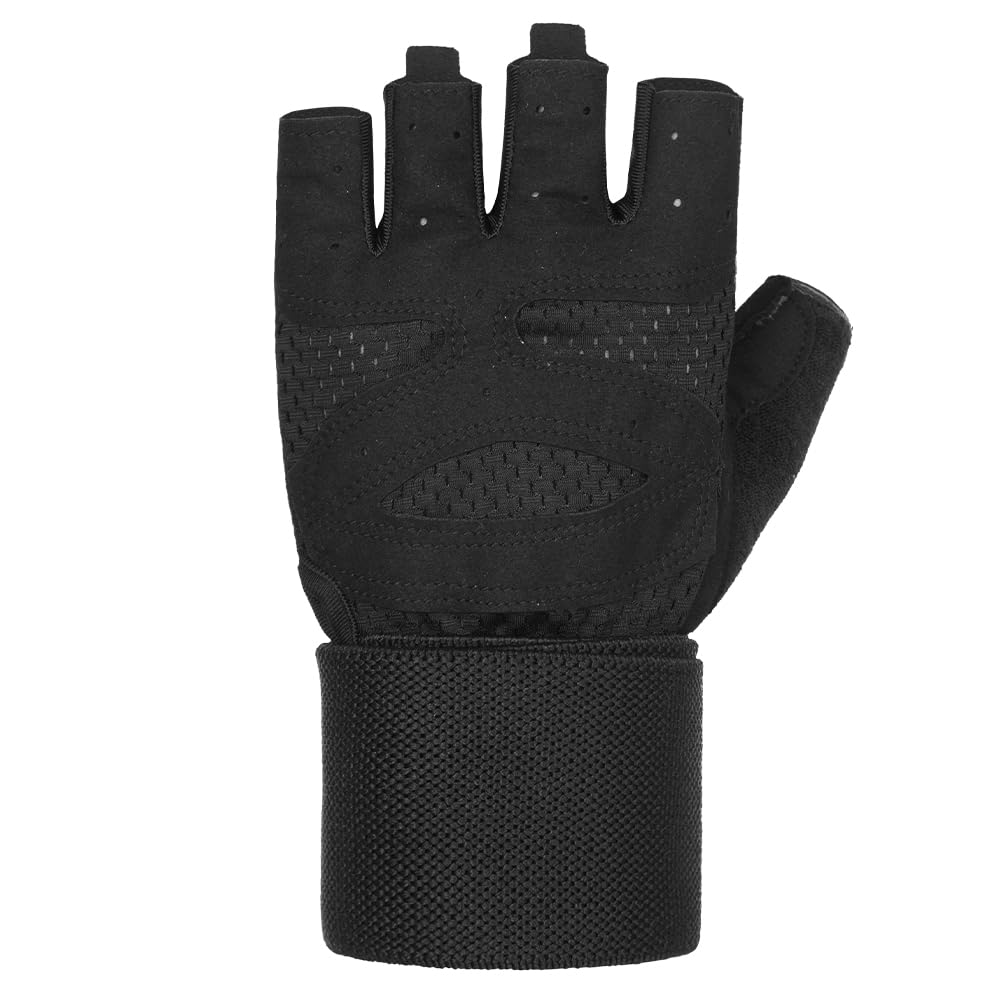 Spartan Gym Gloves for Men & Women – Weight Lifting Gloves with Wrist Support, Full Palm Protection, Breathable Non-Slip Grip for Weightlifting, Workout, Training, Fitness, Crossfit, Exercise