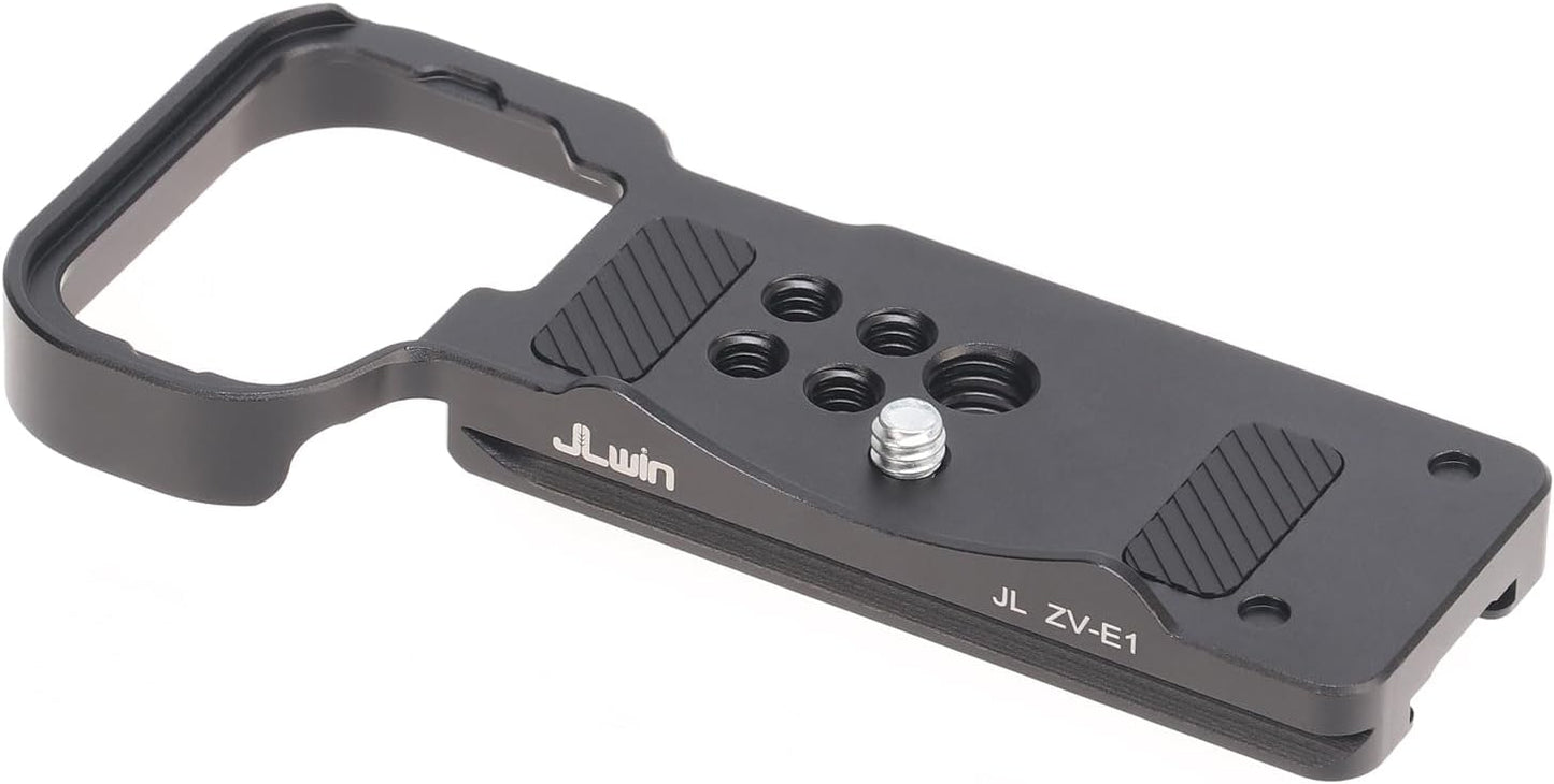 FocusFoto ZV-E1 Quick Release Baseplate QR Plate Mount for Sony Mirrorless Camera, Compatible with Arca-Swiss Standard