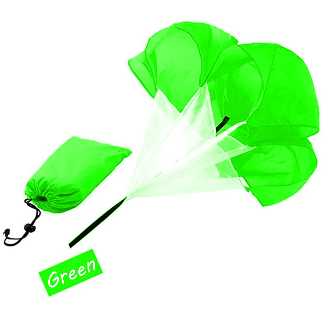 EastyGold Running Speed Chute Resistance Parachute 56 inch Powerchute Umbrella Training Sprint Power Soccer Trainer for Runner, Football, Soccer Drilling
