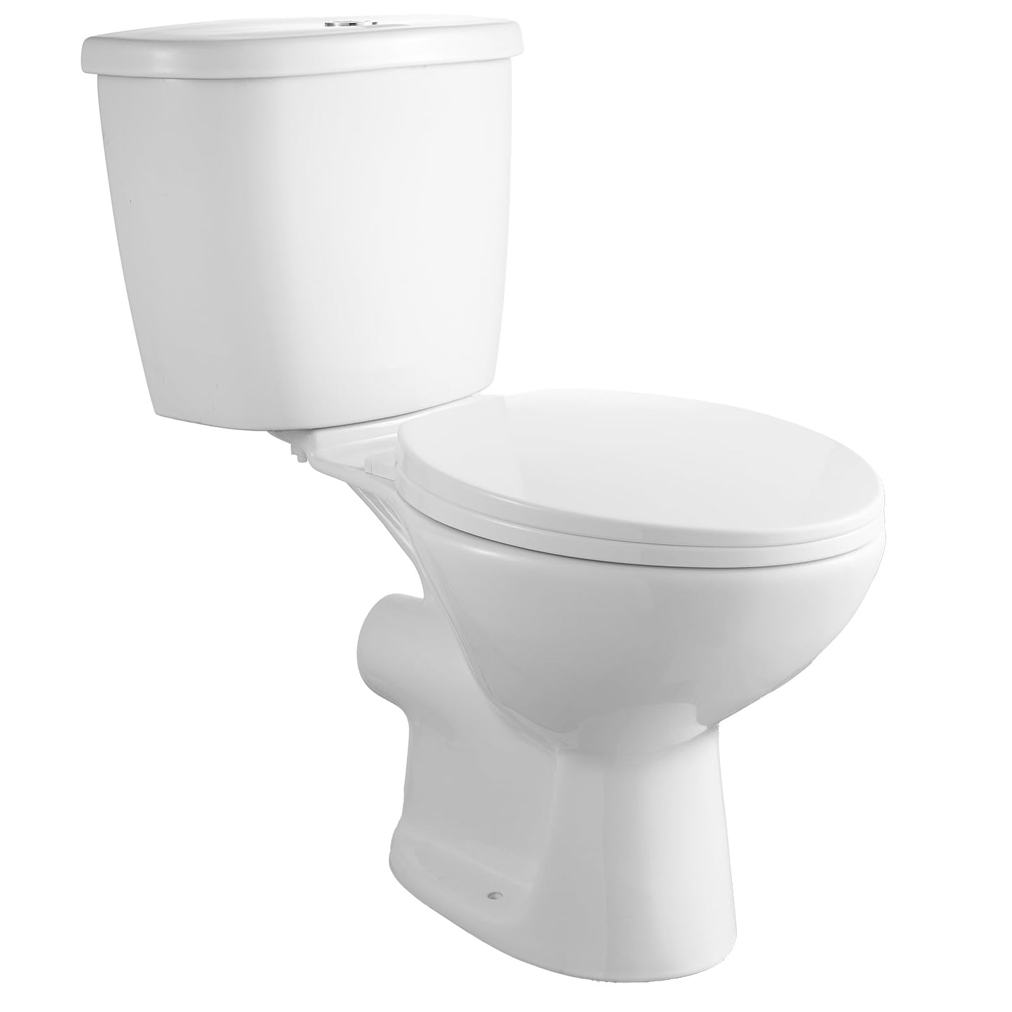 VEVOR Macerating Toilet System with Powerful 800W Macerator Pump, Rear Discharge and Upflush Toilet For Basement, Dual Flush Water Disposal, Macerating Toilet System Kit with 4-Inlet, Space Saving