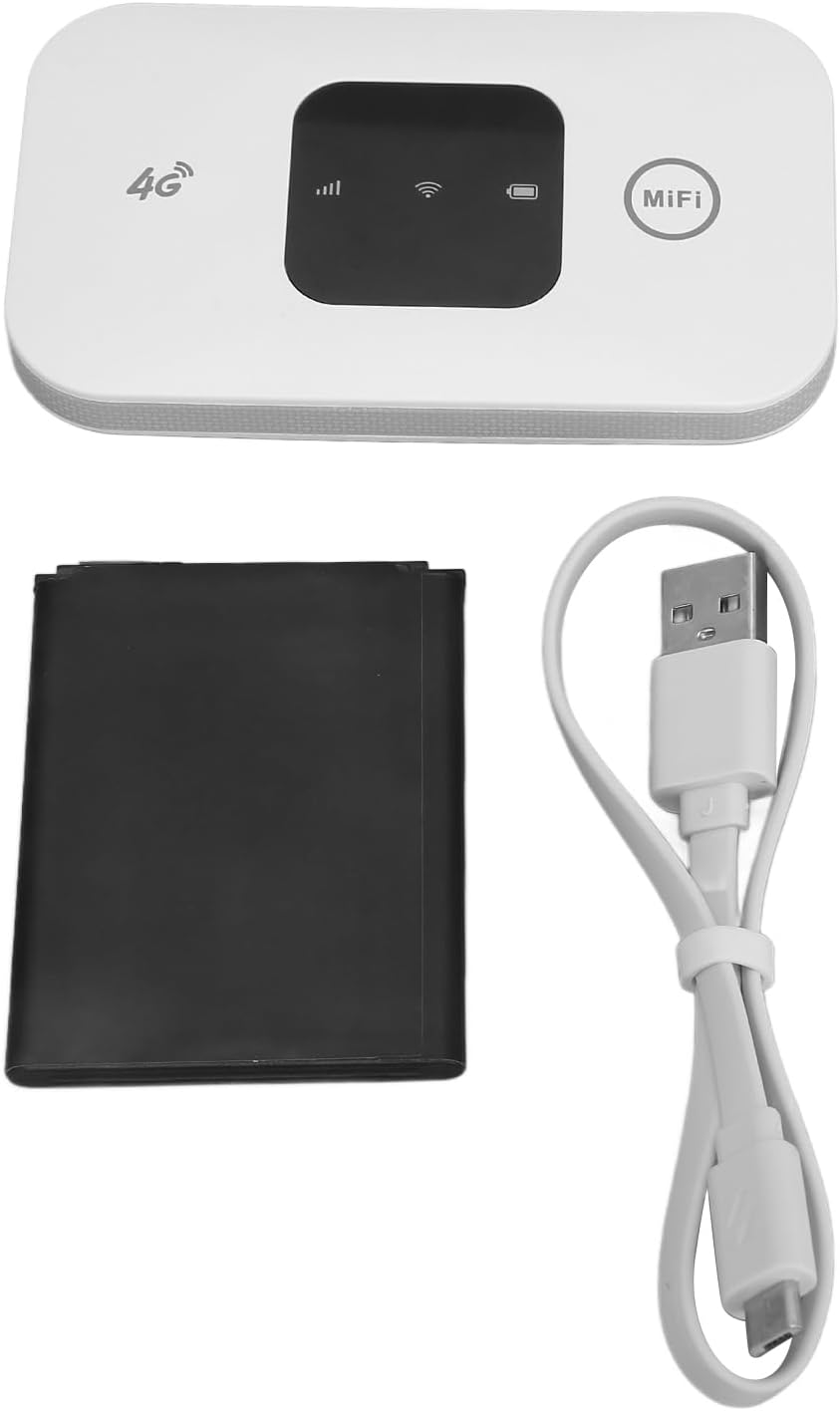 Cryfokt 4G Mobile Hotspot, High Speed Internet Router Portable Pocket, Small Network Hotspot for Car Outdoor for Phone