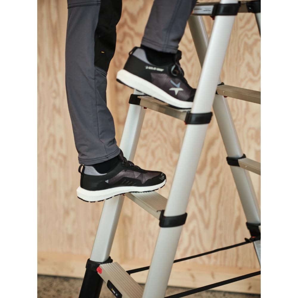 W.Steps Combi 9.5 FT | Telescopic Combination Ladder, ANSI Type 1A Certified