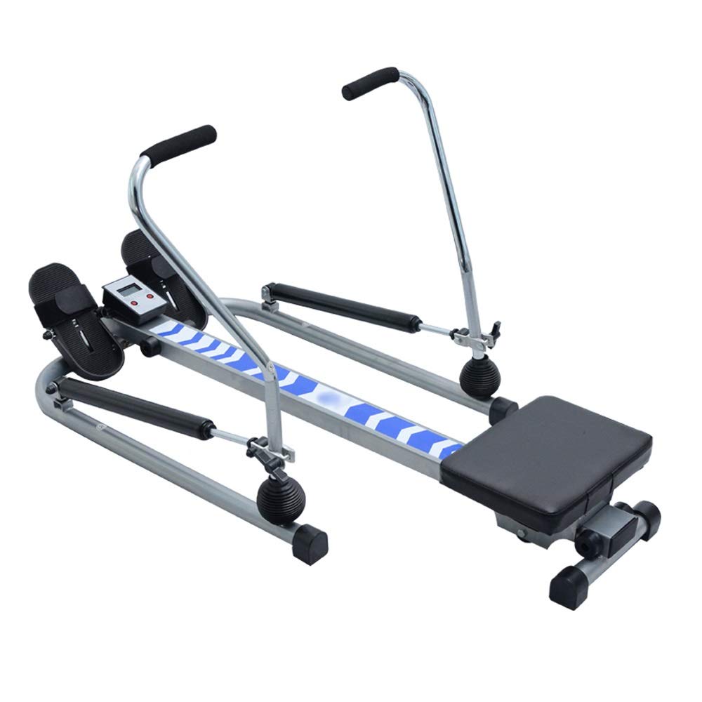 PZHANGZVH Rowing Machine Foldable Rower Commercial Silent Rowing Machine Indoor Hydraulic Rowing Machine Household Multi-Function Fitness Equipment