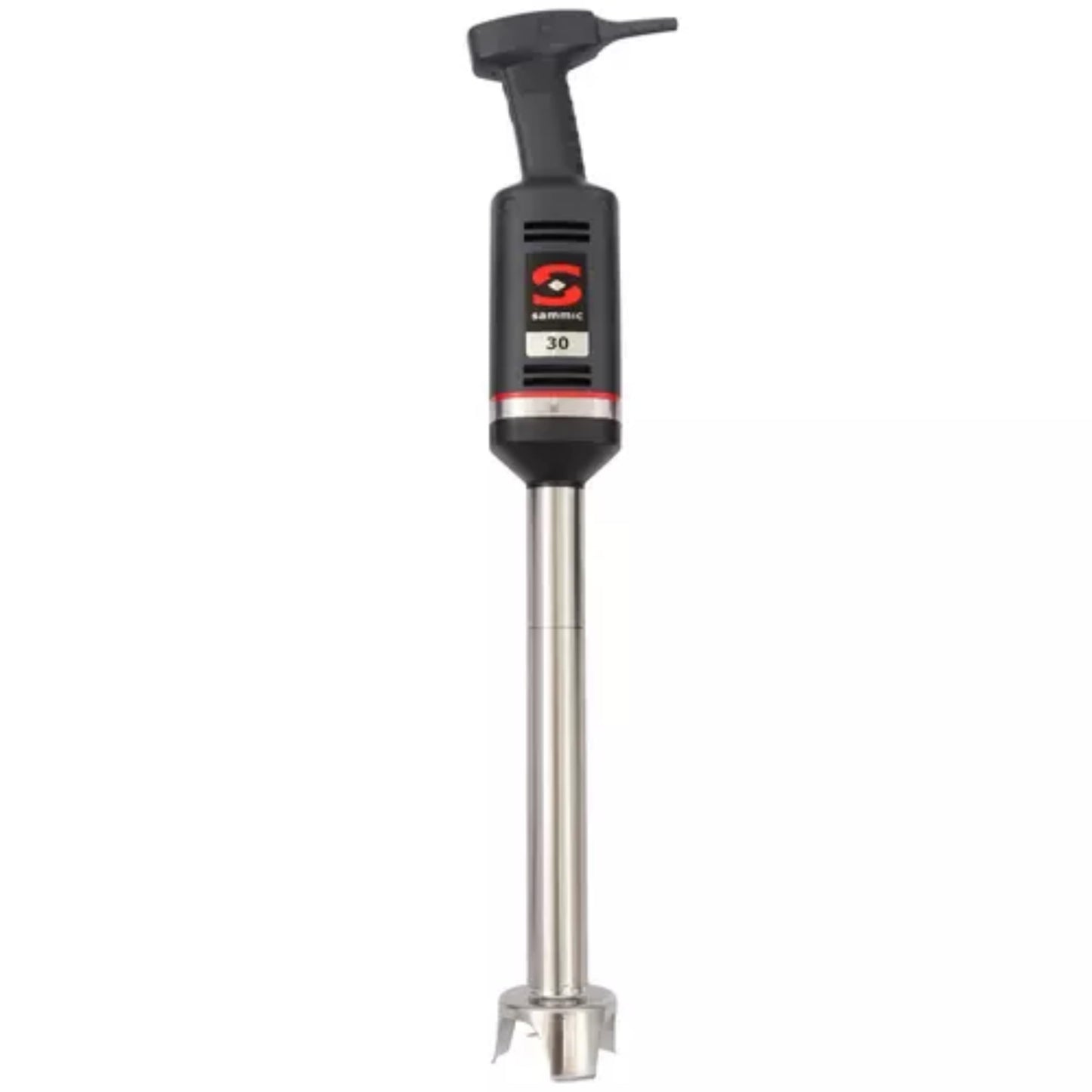 Sammic XM-33V Immersion Stick Blender, Commercial Handheld Food Blender, 63 Qt Capacity, Variable Speed, 16.54" Dishwasher Safe Stainless Steel Arm with 3.6" Bell, Wall Mount, Ergonomic Grip