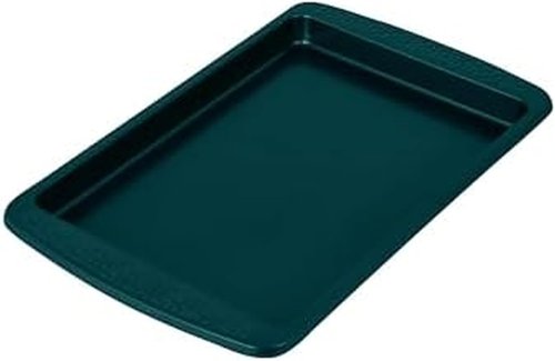 Chicago Metallic Nonstick Small Baking Sheet - Durable Carbon Steel for Perfect Baking | Emerald Green