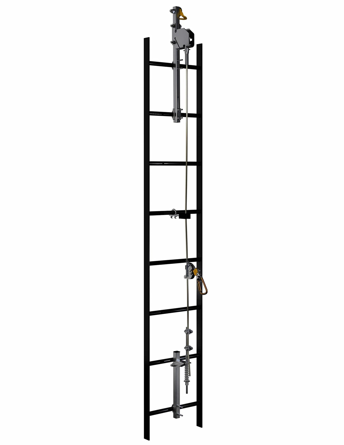3M Lad-Saf Cable Vertical Safety System 6118050, Galvanized Steel, 50 FT