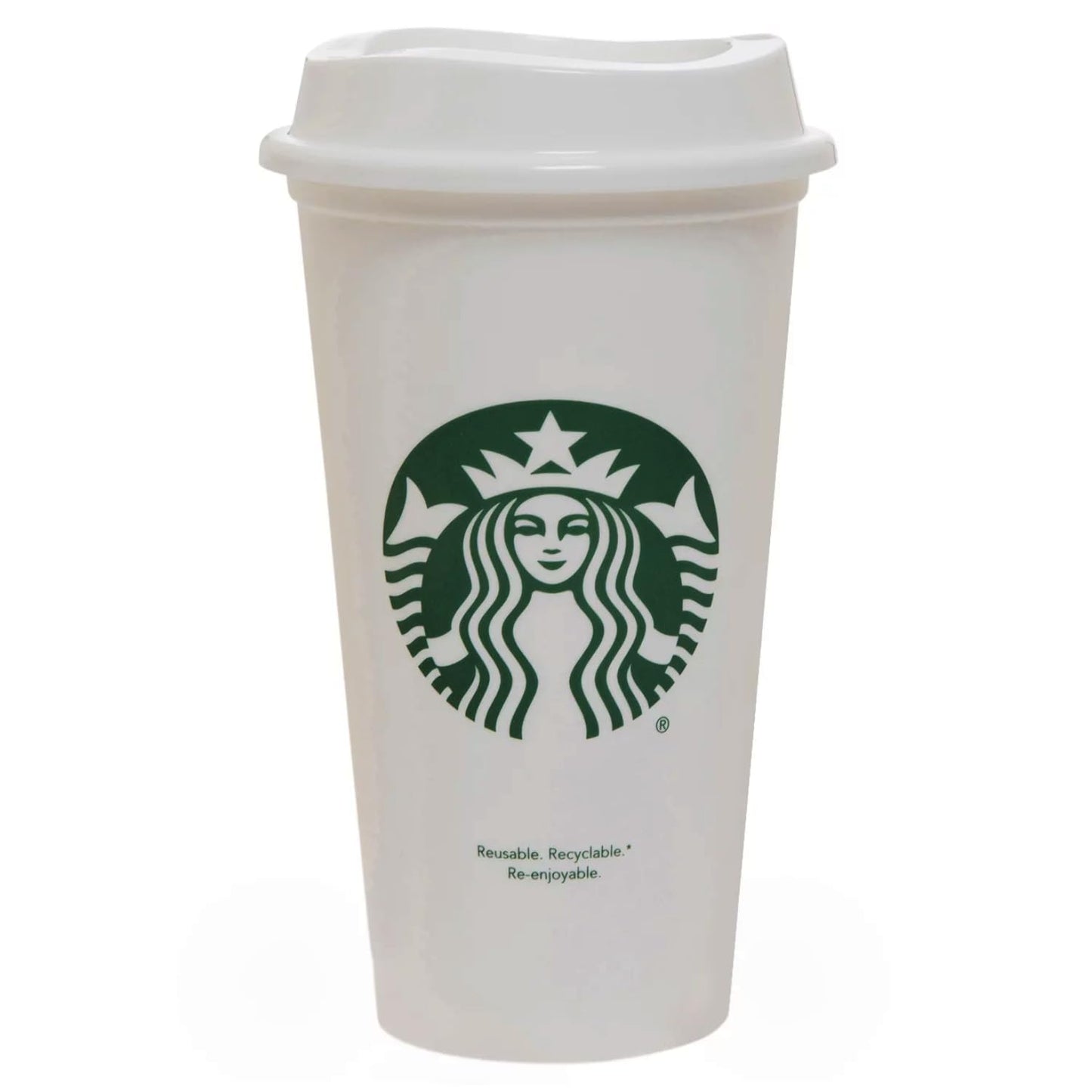 Starbucks Set of 5 16oz Reusable Hot Cups with Lid