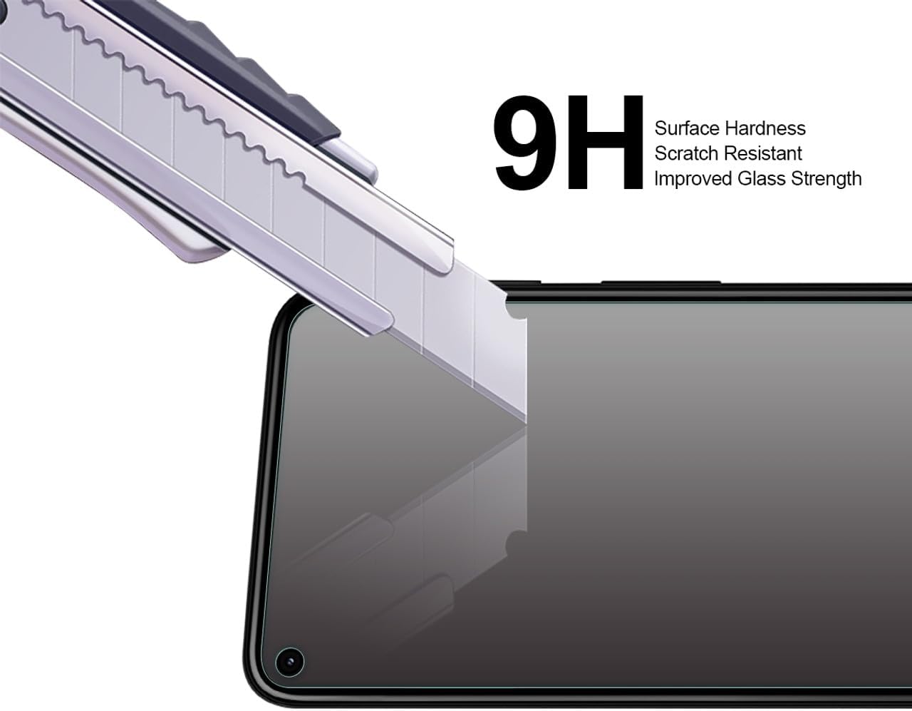 (2 Pack) 5 0.33mm, Supershieldz Designed for Google Pixel Tempered Glass Screen Protector, Anti Scratch, Bubble Free