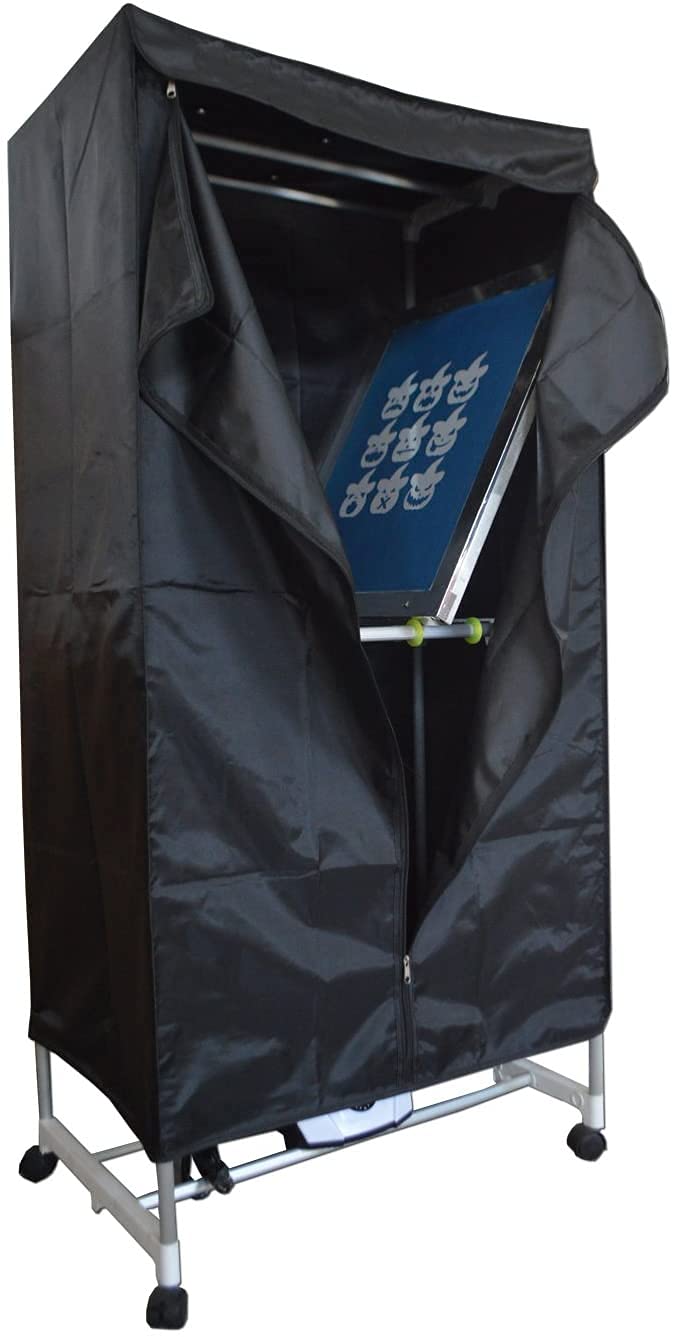 INTBUYING 110V 1200W Screen Printing Screen Drying Cabinet Screen Frame Assembly Plate Drying Equipment Silk Screen Printmaking 16" x24"