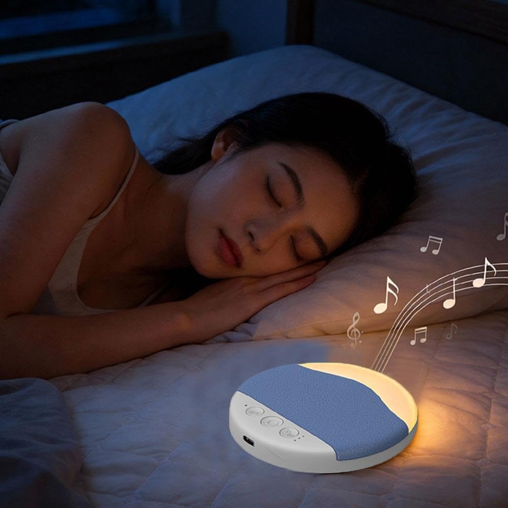 Generic 2026 3 New Sleep Pillow Speaker, Bluetooth Pillow Speaker with Types White Noise Timer WirelessSleep Aid