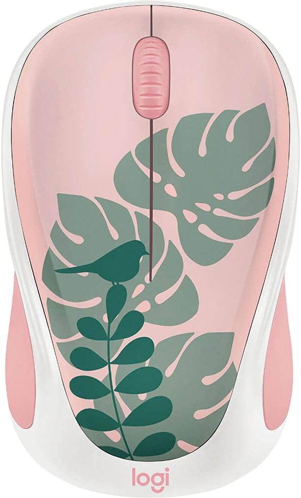 Logitech Limited Edition Wireless Compact Mouse - Chirpy Bird Design
