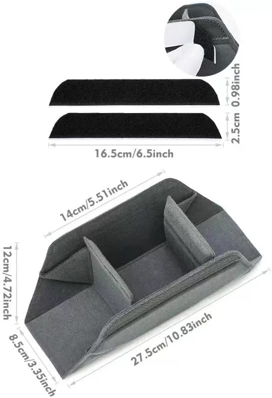 TEHAOUU Camera Inner Case Compatible with DSLR Mirrorless Cameras Polyester Material, Adjustable Partition, Shockproof