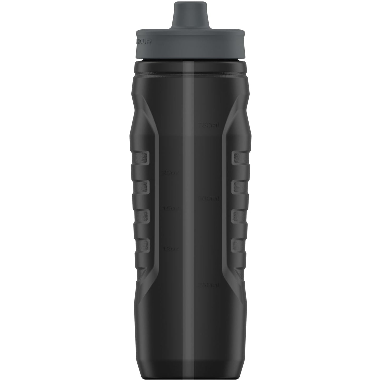 Under Armour Squeeze Water Bottles, 32 oz Water Bottles, Sideline Sports Water Bottle with Quick-Shot Lid, Quick & Easy Hydration, Gym Water Bottles, Squeeze Bottle, 1 32oz Bottle