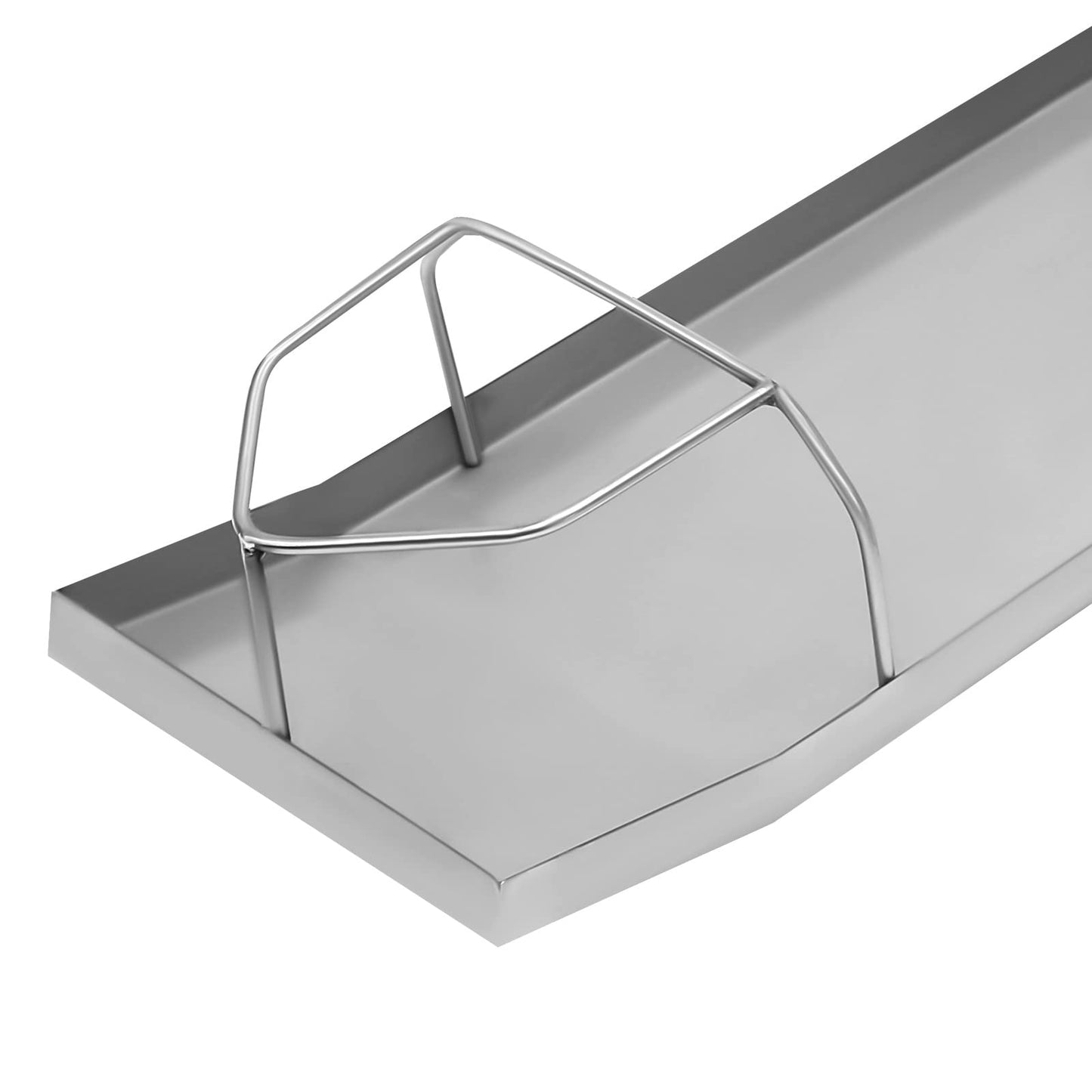 Futchoy 30'' x 8'' Kneeler Board Stainless Steel Kneedboards Concrete Sliders Pair Moving Sliders w/Concrete Knee Pads & Board Straps for Concrete Finishing